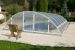 Swimming pool polycarbonate roof 4.28 x 8.40 x 1.51