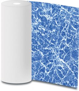 Baseinu kausējamā membrāna Blue Marble 1 rullis (41,25 m2; 23,90 EUR/m2)