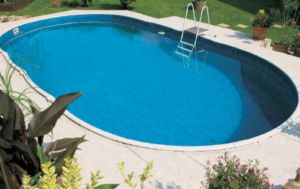 Virszemes baseins 7,3m x 3,7m, H=1,20m, mistry (Galaxy)