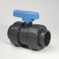PVC 2-way ball valve 50 mm